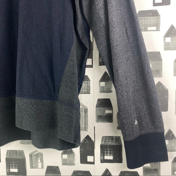 Ray & Bone Men’s Long Sleeve 2 Toned Shirt - Picture 2 of 6